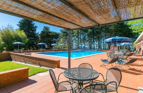 San Vivaldo Villa | Nice apartment in villa for 4 people with pool, WIFI, TV, terrace, pets allowed and panoramic view