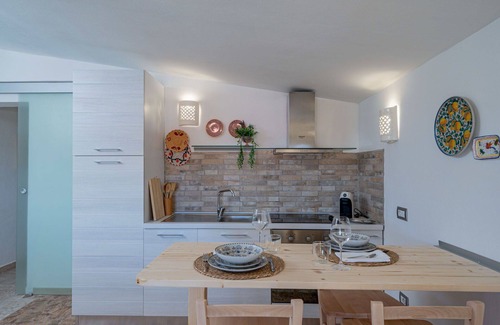 Eden Beach Villa | Nice apartment in villa for 3 people with A/C, WIFI, pool, TV and patio