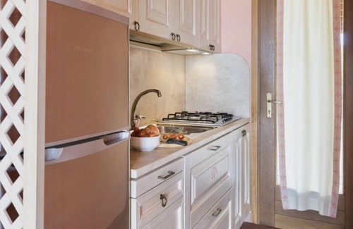 Bosa Marina Apartment | Nice apartment on the ground floor with sea view of approximately 55 m2 equipped with air conditioning and wi fi connection, composed of a living room with equipped kitchenette, fridge and flat-screen television.Two double or twin bedrooms and bathroom w