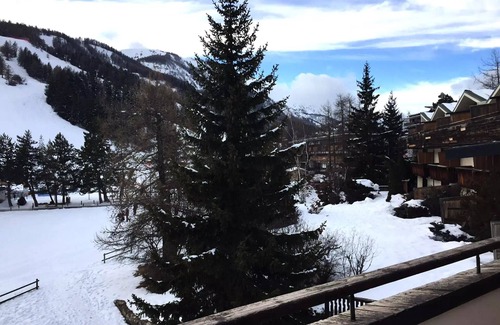 Pra Loup Apartment | Nice apartment south on the slopes, 2 bedrooms 6 pax, Pra Loup 1600