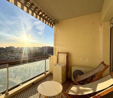 La Californie Apartment | NICE, Exceptional Sea View, Top Floor, Parking