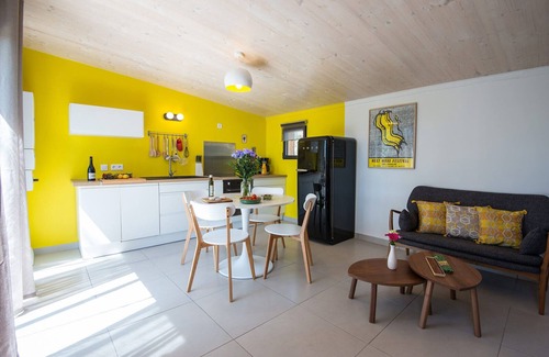 Payzac Cottage | Nice stone and wood house with swimming pool for 2 people - L'Ôlive