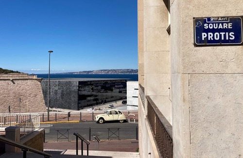 Hotel-de-Ville Apartment | Nice T2 - sea view and view of the Major cathedral