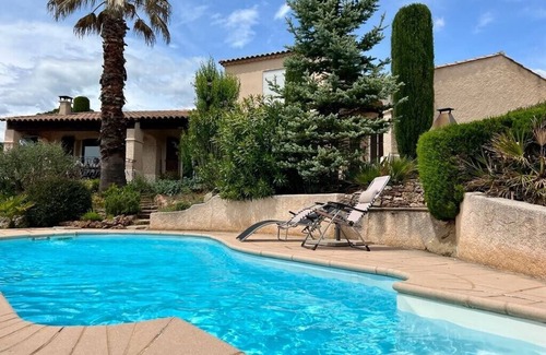 Les Esterets du Lac House | Nice Villa, quiet, swimming pool and garden not overlooked near lake and beaches