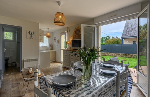 Saint-Jacques House | Nid sablé - Maison avec jardin à 700m de la plage