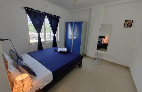 Shaikpet House | NK Homes 202 - 2BHK Homestay - Fast Wifi, Fully Furnished