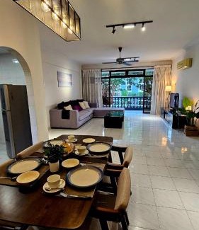 Downtown George Town Apartment | Noble Villa Condo Georgetown City Center Macalister 3 Bedroom 2 Carpark