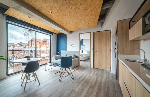 Chapinero Apartment | NOK Bright Loft in Chapinero