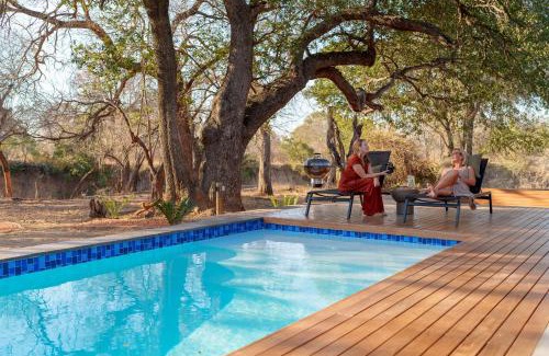 Hoedspruit Villa | Nomads Den Safari Villas - Heated Pools and Riverbed views