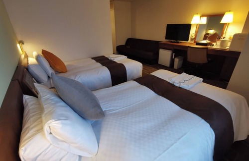 Minamisenba Hotel | Nonsmoking Deluxe Twin Room only vs | Simpl/Osaka Ōsaka