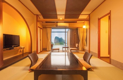 Nishina Hotel | Nonsmoking Ocean view openair bath Japanesestyle room 10 tatami mats Two meals included/Kamo-gun Shizuoka