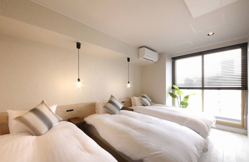 Chuo-ku Hotel | Nonsmoking Premium 9 beds Free WiFi/Sapporo Hokkaidō