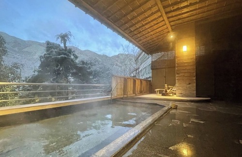 Gero Onsen House | Nonsmoking room Twin bedroom View of the cit /Gero Gifu