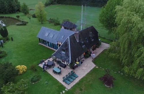 Epaignes Villa | Norman houses for 12 pers.- Heated swimming pool - 30 km from the Normandy coast