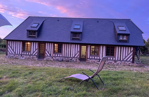 Genneville House | Normandy cottage renovated in 2024, near Honfleur