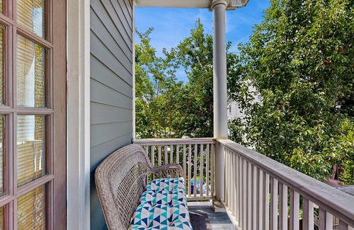 North-Central House | North Central, 30-Day Rental Home w/Double Porches, Garden Patio, and Free WiFi
