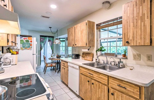 Warm Mineral Springs House | North Port Garden Home: Florida Room, Lanai!