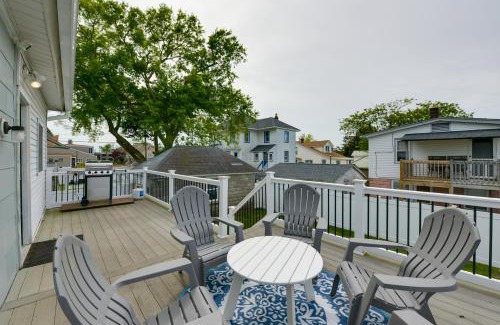 Cape May - Wildwood House | North Wildwood Home with Porch about 3 Blocks to Beach!