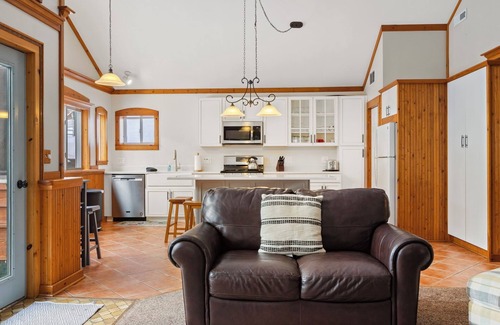 Boyne City House | Northern Michigan Cabin with Private Hot Tub | Pet Friendly | Sleeps 12