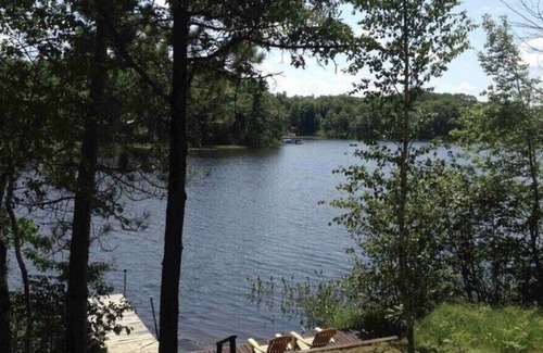 Hayward Cabin | Northwoods Lakefront Retreat! Charming and Inviting Cabin 15 minutes to Hayward.