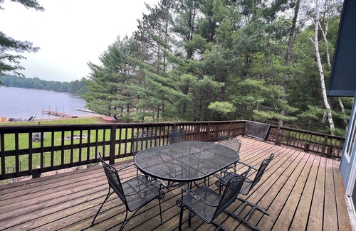 Lake Tomahawk House | Nostalgic North Two Lake Retreat on a Crystal Clear Lake in Lake Tomahawk, WI