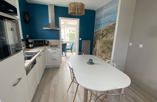 Agon-Coutainville House | Nouveaute Maison de Vacances Avec Jardin Clos