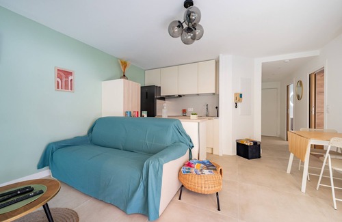 Cap-d'Antibes Apartment | Novaä - Apt à 200m de la plage et palais des congrès