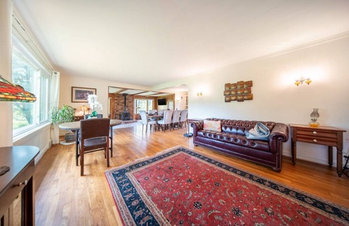 Novelty House | Novelty Retreat: 3 BR 2 Bath Home: woods, King bed