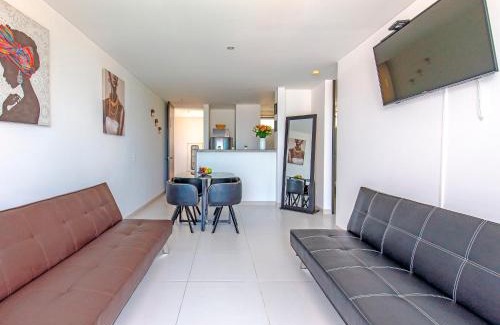 El Rodadero Apartment | Nuevo, Hermoso y a 2 minutos de la Playa