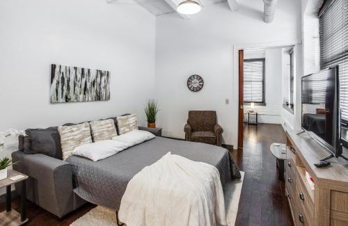 Rochester Apartment | NY Style Centric Loft with King Bed by Park ave