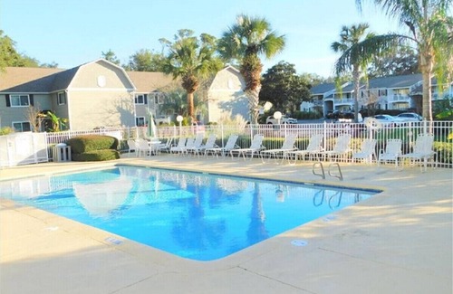 Demere Park Condo | O1 Two BR townhome in Ocean Walk with 1 king, 1 queen bed. Recently updated.