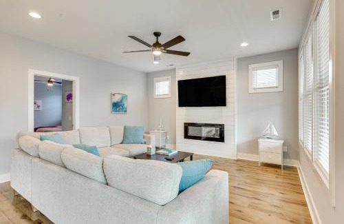 Tranquil Harbour House | Oak Island Fall Getaway Coastal Home and Deck