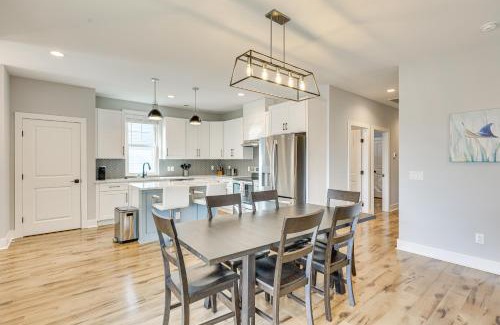 Tranquil Harbour House | Oak Island Fall Getaway Coastal Home and Deck