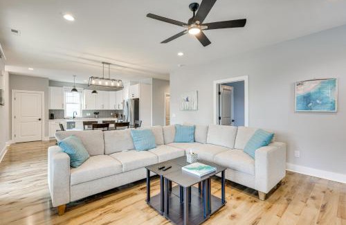 Tranquil Harbour House | Oak Island Fall Getaway Coastal Home and Deck