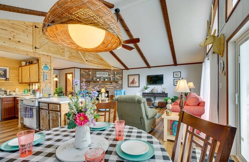 Tranquil Harbour House | Oak Island Vacation Rental w/Decks, Walk to Beach
