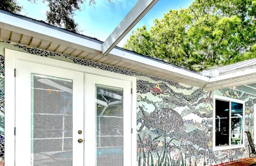 Sebastian Highlands House | Oasis with Heated Saltwater Pool, Pond with Ducks & Koi, Large Yard & King Suite