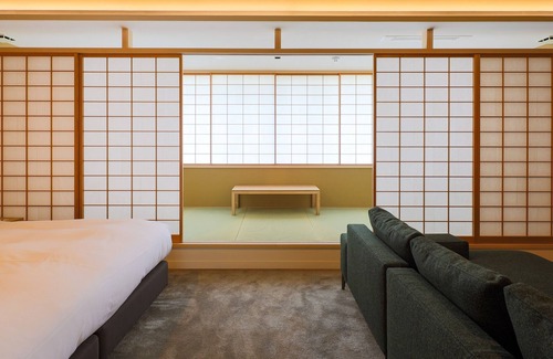 Karasuma Hotel | Observation bus with jacuzzi Premier Suite King Room without meals /Kyoto Kyōto