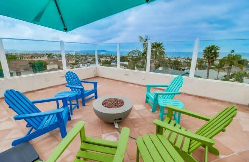La Jolla Mesa House | Ocean & Bay Views Pool & Hot Tub Rooftop Patio