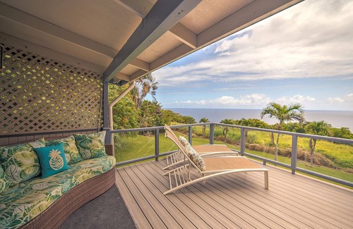 Ninole House | Ocean Bluff Home on Hamakua Coast - Hale Hamakua