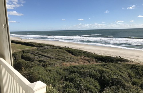 Indian Beach Condo | Ocean Club B301-Corner, Top Floor Oceanfront Condo