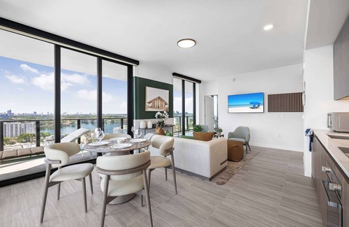 North Beach Apartment | Ocean Dreams Chic 2BR Getaway Minutes from Miami's Top Attractions!