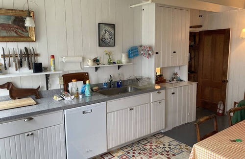 Capitol Island Cottage | Ocean front cottage on a drive-on island in Boothbay Harbor, Maine