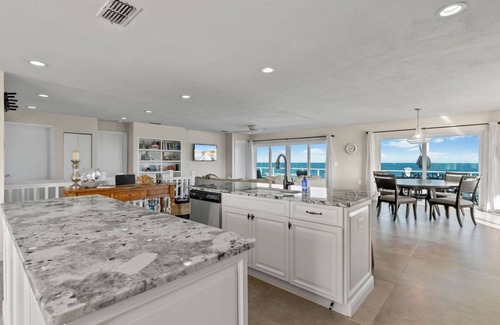New Smyrna Beach House | Ocean Front Home! Spacious private home on large beachfront lot.
