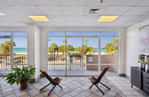 Panama City Beach Hotel | Ocean/Gulf View Coastal Two Bedroom Suite at Holiday Terrace Beachfront Hotel