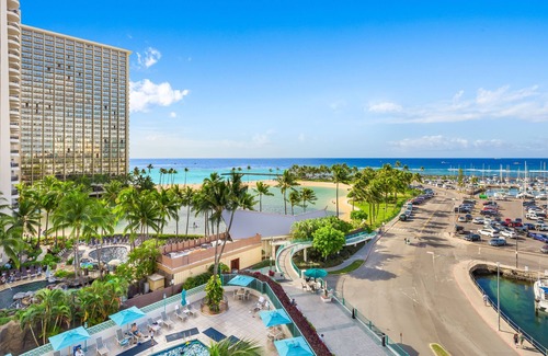Waikiki Condo | Ocean-Lagoon & Fireworks Views at the Ilikai Hotel w/Spectacular Amenities