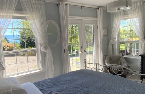 Otter Point House | Ocean Oasis Stunning Private Suite Overlooking the Ocean & park-like acres