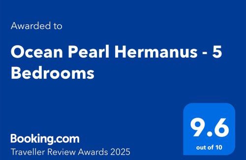 Voelklip Villa | Ocean Pearl Hermanus - 5 Bedrooms