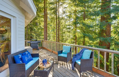 Gualala House | Ocean & Redwoods Views! Coastal NorCal Sanctuary