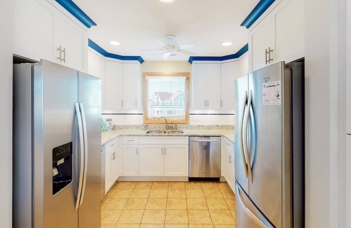 Buck Island House | Ocean-side home with heated pool, hot tub & elevator