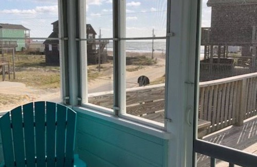 Rodanthe House | Ocean & Sound Views, 4BR house, Private Pool & Hot Tub, WiFi, AC, Dog Friendly